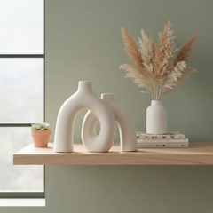 Hug Donut Decorative Vase Set - Modern Nordic